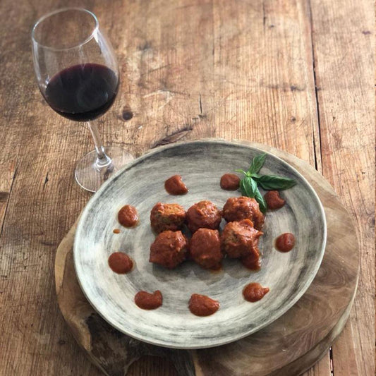 Ilaria’s delicious Italian meatballs in Tomato sauce